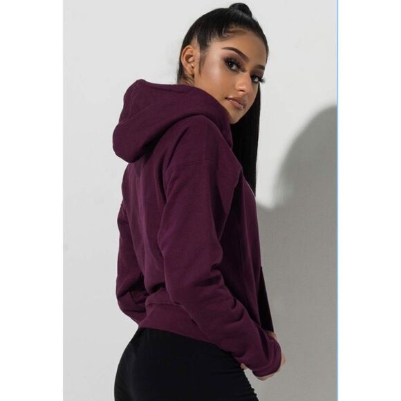 CHAMPION REVERSE WEAVE HOODIE CHENILLE LOGO - Picture 2 of 11